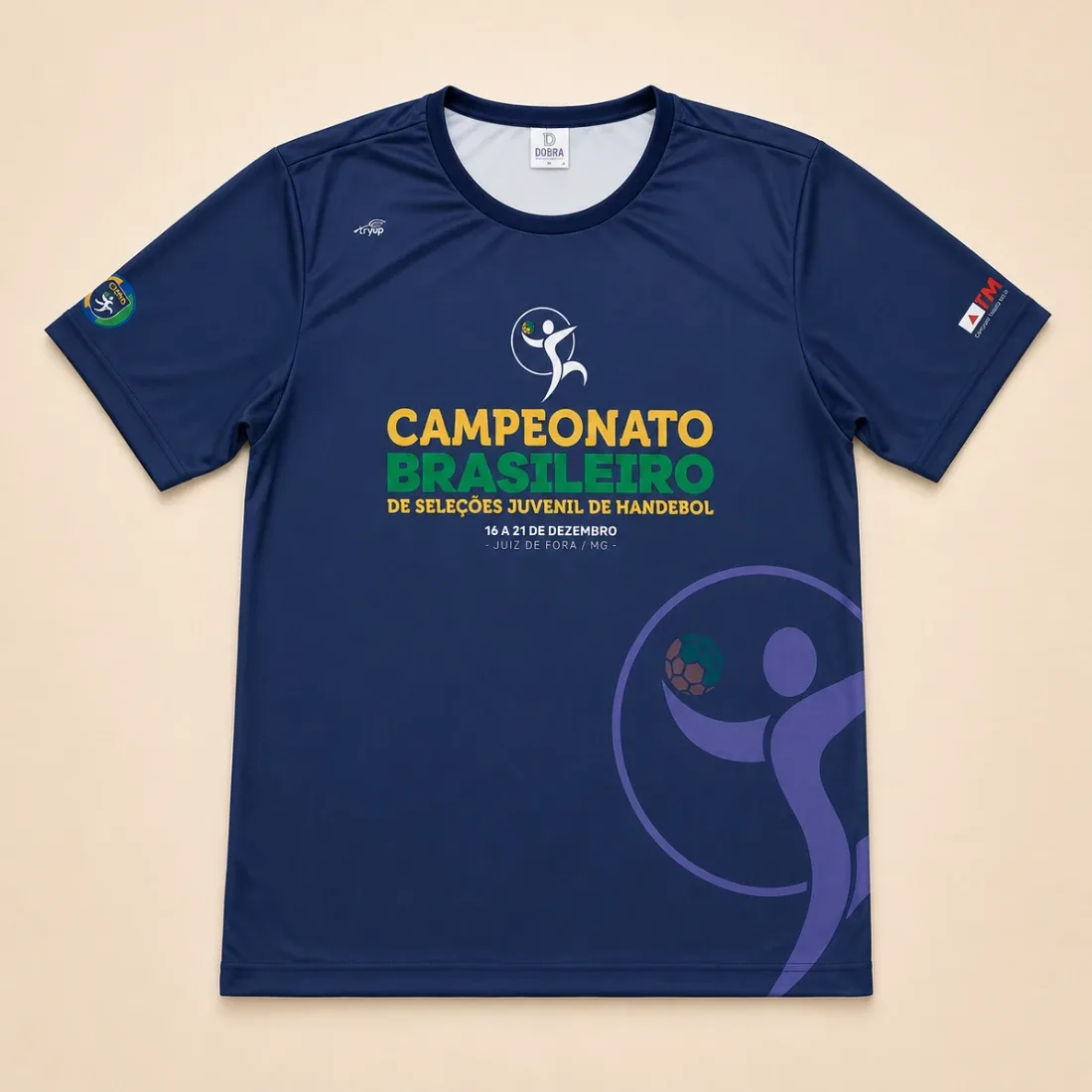 Camisetas esportivas personalizadas